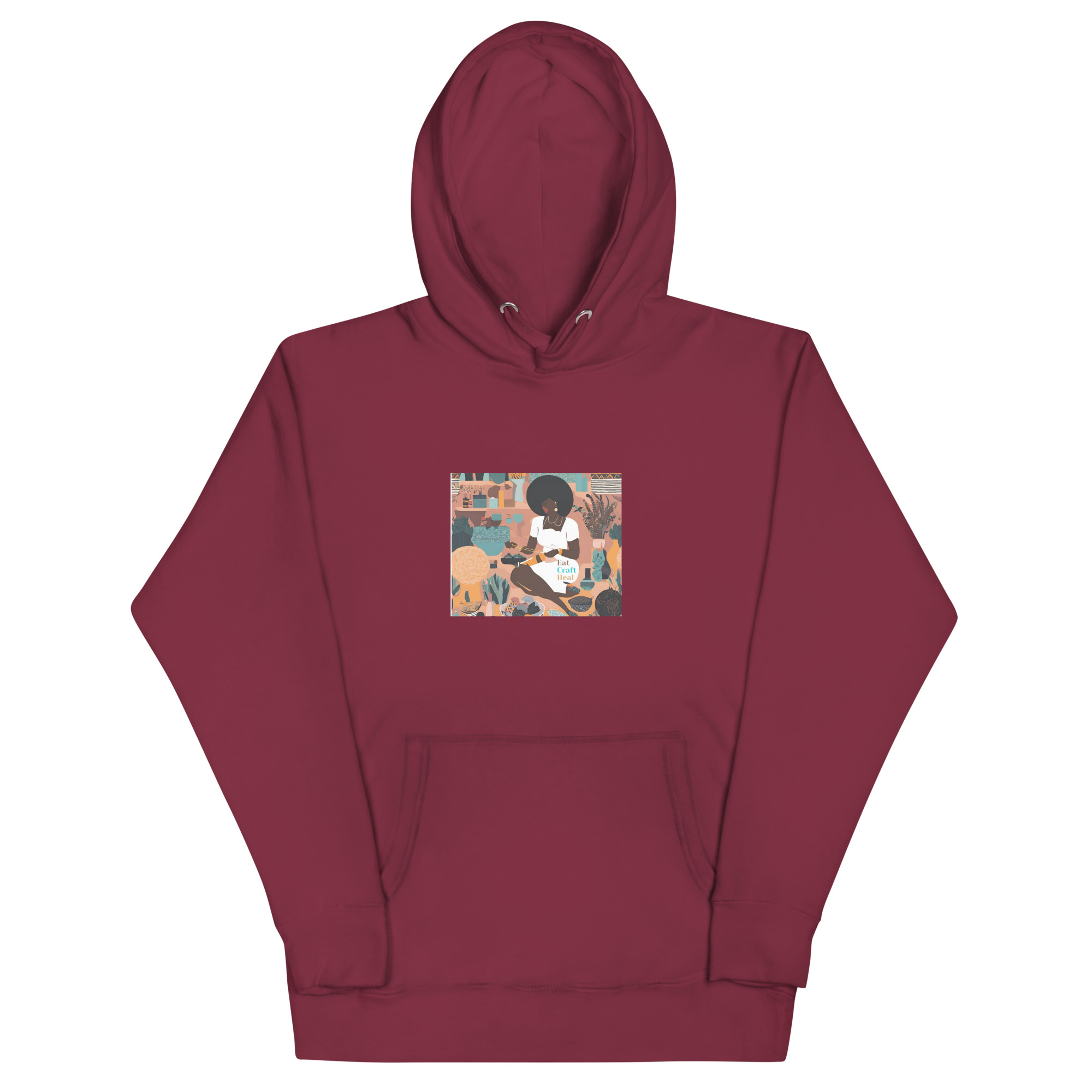 Abstract Craft Diva Hoodie - Image 5